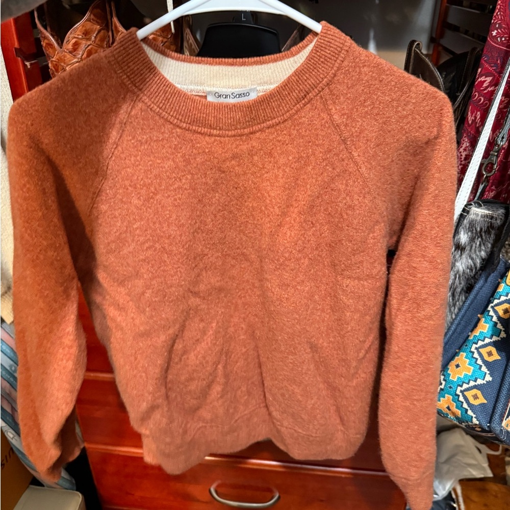 Gran Sasso Women's Warm Rust Sweater